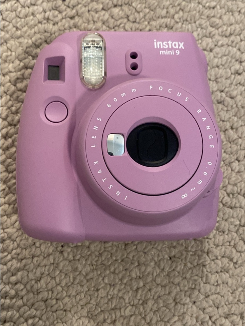 Instax mini 9 Purple Instant Camera